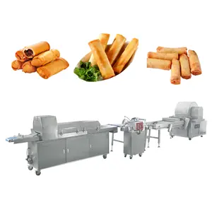 Otomatik olarak sigara böreği s üretim hattı sigara böreği katlama makinesi sigara böreği makine merkezi restoran için