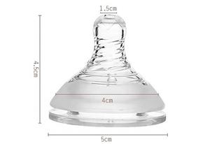 <span class=keywords><strong>Tétine</strong></span> en silicone pour <span class=keywords><strong>biberon</strong></span> à col large pour bébé - Product Image 3