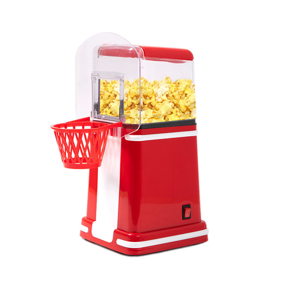 BPA Free 3 Minutes Fast Making Healthy Oil Free Personal Small Popped Machine with Measuring Mini Air Popcorn Popper