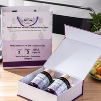 Wholesale Customization Perilla DHA Vitamin D Capsules Special Dietary Food No Chemical Additives