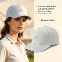 Casquette de baseball unisexe respirante et confortable avec broderie d'oiseau signature, ajustable par bouton-pression, idéale pour les sports de plein air