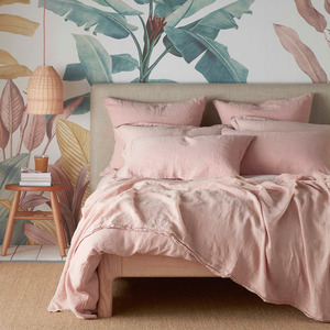 Bán Buôn Bộ Ga Giường Vải Lanh Pháp 100% Vải Lanh Tùy Chỉnh Bộ Ga Trải Giường Vải Lanh Nguyên Chất - Product Image 4