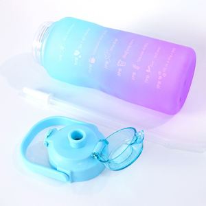 64Oz/2L Half Gallon Bottle With Storage Bpa Free Sport Water Jug Reusable Insulated Neoprene Sleeve - Product Image 2