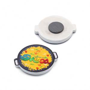 Souvenir d'Australie, aimants de réfrigérateur ovales en mélamine personnalisés avec impression 3D, Sydney - Product Image 4