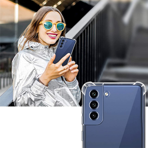 Funda de teléfono de TPU transparente y cristal de 2023mm para <span class=keywords><strong>Samsung</strong></span> Galaxy S23 Ultra S22 S21 Plus, funda de silicona a prueba de golpes, venta al por mayor, 1,5 - Product Image 5