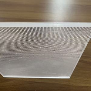 Panneau diffuseur de lumière en polycarbonate Rina Tech, épaisseur 10 mm, film réfléchissant, assemblage optique pour cloison de bureau - Product Image 1