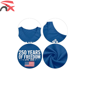 Nouvelle robe débardeur décontractée à thème américain, drapeau américain, 250 ans de liberté, pour femmes - Product Image 6