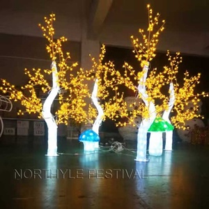 Luz Decorativa Acrílica con Forma de Palmera para Festivales, Ramadán, Diwali, Bodas, Fiestas, Navidad, Decoración de Exteriores - Product Image 1