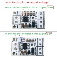 Convertisseur PWM DAC de fréquence et de tension 0-5V/0-10V, carte d'extension de signal analogique IO pour PLC MCU FPGA, générateur de signal, alimentation CC 10-30V