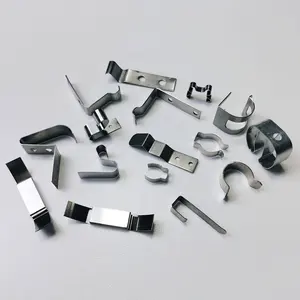 Flat Metal Clip OEM Spring Manufacturer Custom Flat Stainless Steel Clamp And Custom Metal Clip