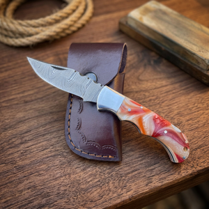 High Quality Damascus Steel Folding Blade Pocket <b>Knife</b> Wholesale Factory Rates wood Handle Tactical Application - Product Image 4