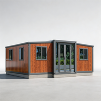 Maison conteneur DoubleWing extensible, respirante et épaissie - Dortoir et espace de vie modulaire préfabriqué