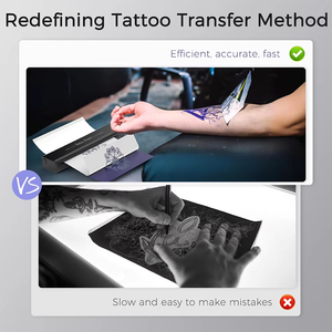 Impresora Portátil Mini A4 para Plantillas de Tatuajes, sin Tinta, Copiadora Térmica, Máquina de Transferencia para Diseños de Tatuajes Temporales - Product Image 2