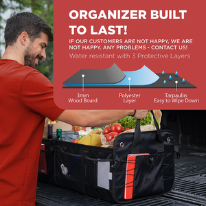 Caixa de Armazenamento para Carro Oxford de Capacidade Extra Grande, Organizador Flexível e Dobrável, Cor Personalizada - Product Image 4