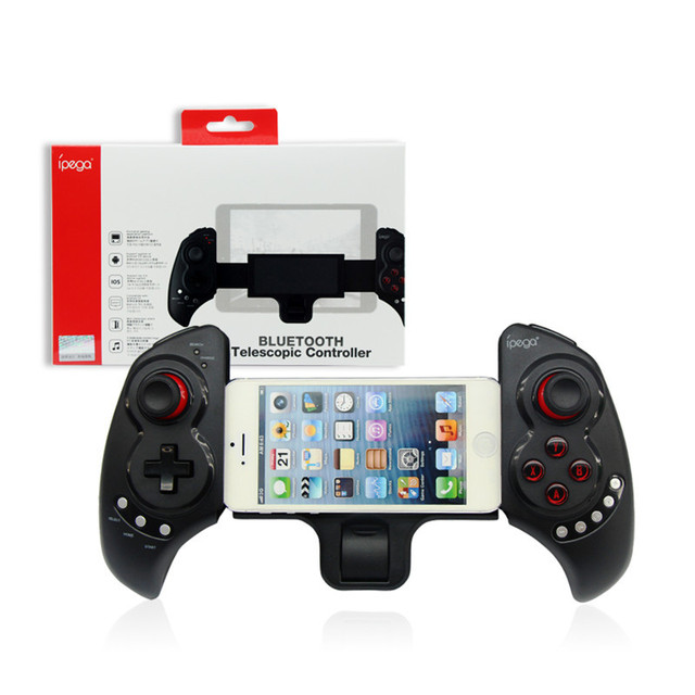 PG-9023S Wireless BT Gamepad Upgraged Stretchableable Game Controller ExtendableJoystick for Android / ISO / ipad / PC