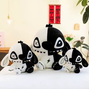 35cm-75cm poupée <span class=keywords><strong>elfe</strong></span> noir et blanc nouveau dessin animé poupée créative fantôme sombre point peluche jouet - Product Image 3