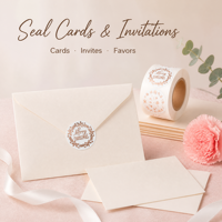 Rouleau d'autocollants ronds en feuille d'or rose, Joyeux Noël, 500 pièces, 1 pouce, étiquettes de scellage pour emballage cadeau, décoration de Noël et du Nouvel An, DIY
