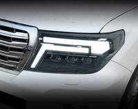 Ensemble de phares LED YM 12 Land Cruiser avec clignotants séquentiels, Plug & Play, ajustement universel, neuf, 12V, 6000K, 70W, 6000lm, garantie 1 an