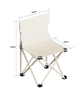 2026 Trending Modern Lightweight Folding <b>Table</b> <b>Chairs</b> Set Portable Durable Oxford Cloth Outdoor Furniture Multifunctional - Product Image 4