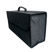 Panier de rangement en feutre doux, compressé sous vide, écologique, pour coffre de voiture