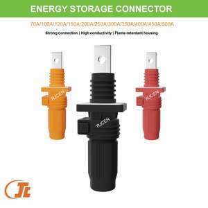 Connecteur <span class=keywords><strong>de</strong></span> stockage d'énergie, prise droite, <span class=keywords><strong>bornes</strong></span> électriques, connecteurs mâles et femelles 1500V - Product Image 1