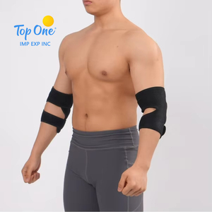 Cinturón de soporte de codo suave de neopreno ortopédico profesional Top One para protección de entrenamiento deportivo de levantamiento de pesas y rodilleras - Product Image 5