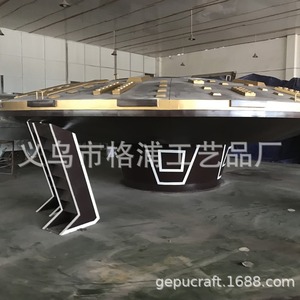 Custom Metal Ufo Model <b>Large</b> Indoor Museum Display Craft For Experience Hall - Product Image 3