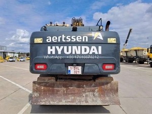 Nouvelle pelle sur pneus Hyundai HW210 de 21 tonnes à faible nombre d'heures de travail, pelle sur pneus Hyundai neuve, Hyundai 210 d'occasion à vendre - Product Image 5