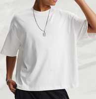 T-shirts décontractés pour hommes à manches courtes, style designer, 100 % coton, 275 g/m², coupe ample, impression DTG, vente en gros de haute qualité