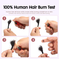 Extensions de micro-locks en cheveux humains bouclés en gros 2025 – Extensions de locks en cheveux humains non traités avec extrémités bouclées pour tresses