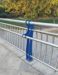 Moderne 304 acier inoxydable fer fil câble clôture barrières <span class=keywords><strong>de</strong></span> circulation passage supérieur paysage garde-corps rivière sécurité garde-corps rouille - Product Image 2