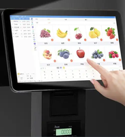 Balance électronique intelligente Reconnaissance d'images AI Tri des étiquettes de codes-barres Échelle Windows/Android SDK AI Soft pour caisse enregistreuse POS