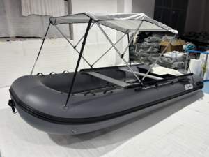 Bote de remos inflable de PVC plegado para 4-6 personas Entretenimiento al aire libre <span class=keywords><strong>en</strong></span> Lake River y Offshore - Product Image 4