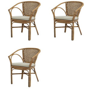Hot Selling Mahera Solid Bamboo Wood Leisure Accent Chair Modern Design Convertible Reclining Revolving <b>Dining</b> Bedroom Apartment - Product Image 2