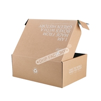 Boîte d'expédition en carton ondulé écologique avec logo personnalisé, boîtes en carton en gros, emballage professionnel, kartonage