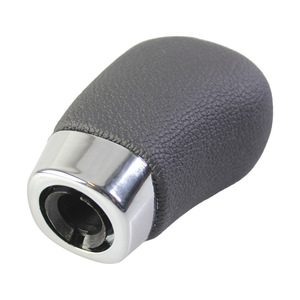 Pommeau de levier de vitesse Suzuki en cuir gris mat, ajustement ergonomique pour Suzuki Grand Vitara 2 FCXN-K13 - Product Image 1