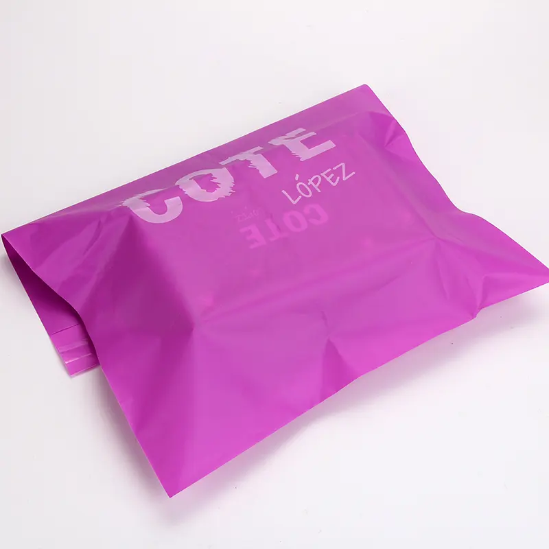 Wholesale price High Quality pink black white custom logo poly mailer shipping bags