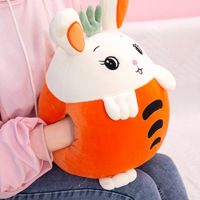 Couette fruits en peluche super douce 2 en 1 avec logo personnalisable pour enfants sieste canapé coussin climatisation couverture PP coton pour anniversaire