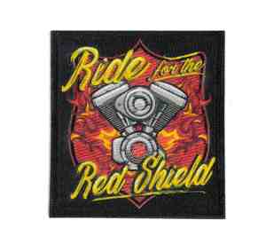 Parche Bordado de Motociclista para Chaleco de Cuero - Product Image 1