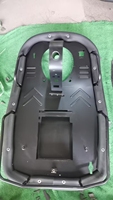 Kit de mini kart à dérive rotatif à 360 degrés pour enfants, jeu d'arcade, construction en plastique et métal, utilisation dans les parcs de trampolines et les parcs sportifs