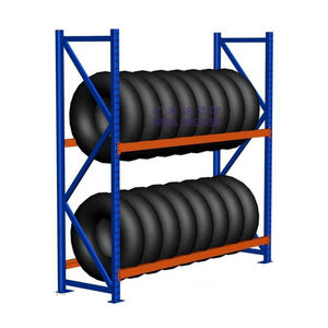 Steel Storage Car Tire Display Rack, Tire Shelf, Car Accessories Display Rack estante de pneus
