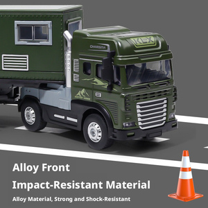 <span class=keywords><strong>Camion</strong></span> de camping-car de simulation grand format à l'échelle 1:5 certifié CPC ASTM EN71 avec son et lumière, cadeau pour garçons et enfants, ornement - Product Image 2