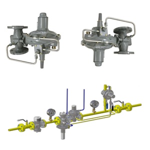 Ensemble de régulateur de pression et manomètre Wika Emerson Fisher 299H pour le contrôle de la pression/débit - Product Image 6