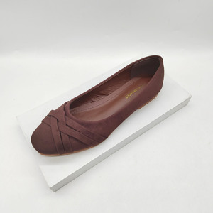 2024 scarpe da donna nuove scarpe da donna <span class=keywords><strong>eleganti</strong></span> da donna in pelle scamosciata <span class=keywords><strong>morbide</strong></span> <span class=keywords><strong>e</strong></span> casual da balletto scarpe basse da donna ballerina scarpe da bambola singole - Product Image 5