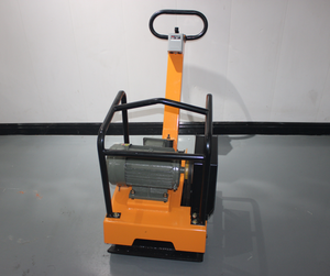 Compacteur à plaque vibrante jaune avec moteur 3KW/4KW pour le compactage du sol et de l'asphalte - Product Image 2