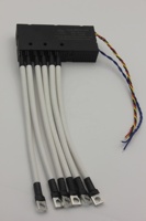 Relé de Enclavamiento E-POWER HR305-80A con Doble Bobina de 80A, Entrada de 12VDC 110V-270V para Medidor de Energía Prepago