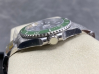 Montre mécanique étanche de qualité supérieure 41 mm en acier 904L, mouvement ARF factory 3235, montre de plongée en céramique verte
