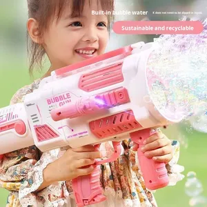 Pistolet à bulles Gatling spatial entièrement automatique rechargeable pour enfants, modèle populaire, pour garçons et filles - Product Image 2