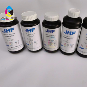 Original JHF UV series LED UV ink Color For CMYK LC LM WHITE Glossy LED lamp With Ricoh Gen5 Print Head