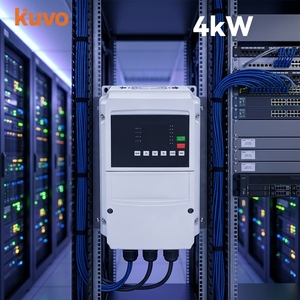 Variateur de fréquence triphasé KUVO 380V 2,2kW-18,5kW IP65 avec communication RS485 et VFD - Product Image 1